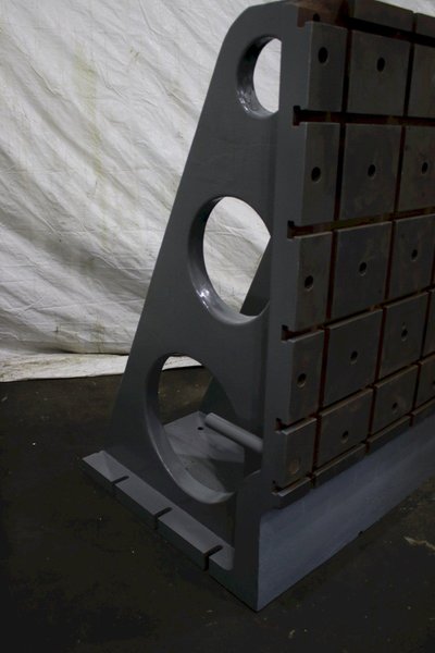 1 SET OF 4' X 6' G &amp; L T SLOOTED ANGLE PLATES: STOCK #74818