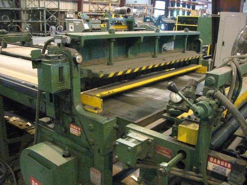 60" x 0.075" x 20,000# Rowe Cut To Length Line