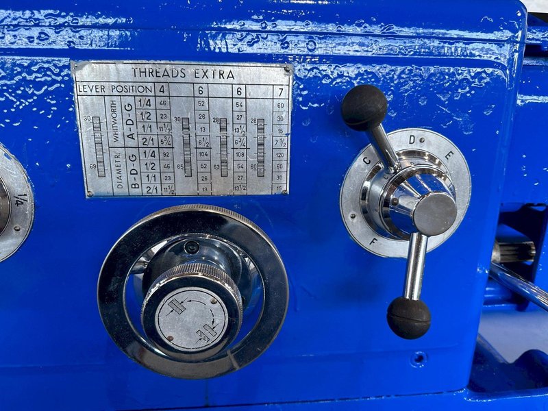20" X 120" LANSING 20X120-T ENGINE LATHE. STOCK # 1158722