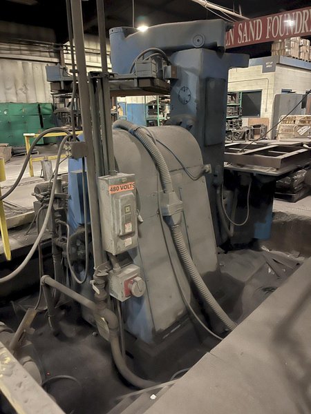 BMM model bt6 rollover molding machine, model l645, s/n dv12093 with controls