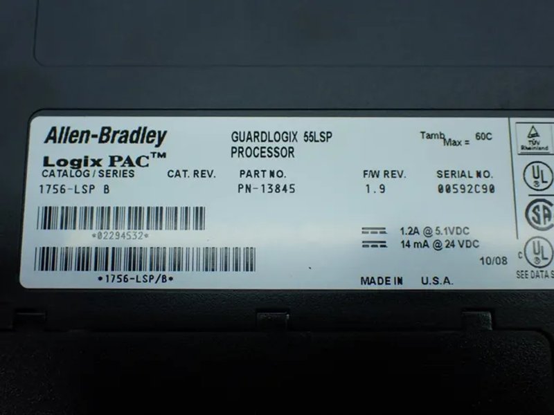 Allen-bradley 10 Slot Chassis W/processor And I/o Modules - 1756-a10