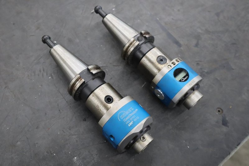Komet Komtronic M0400151 ABS50/32 Digital Boring Tools with CT40 Taper Holders (2)- Auction Item