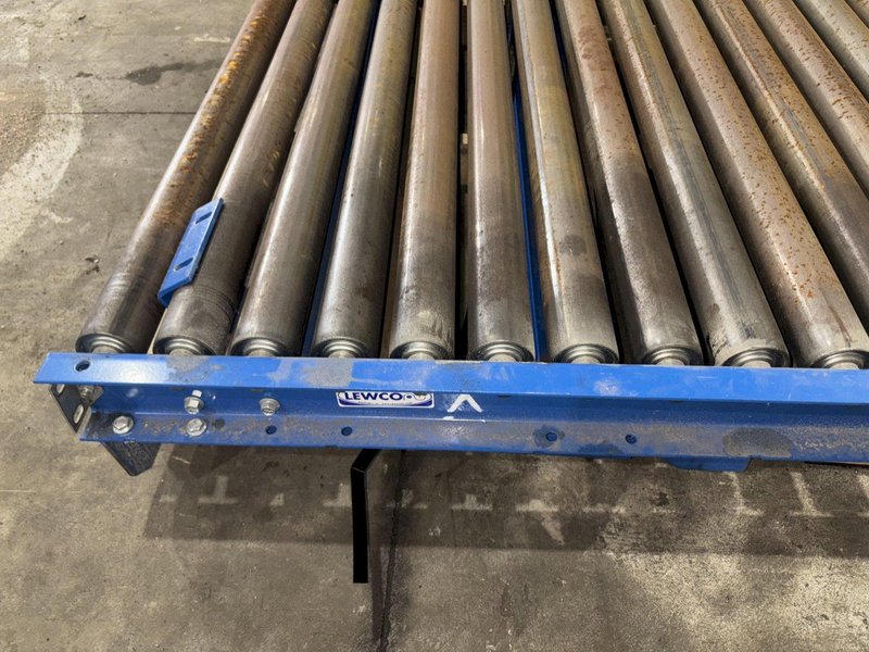 48" X 96" LEWCO ROLLER CONVEYOR: STOCK #23307