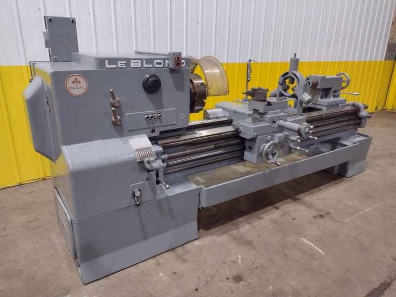 24" X 96" LEBLOND MODEL #3F REGAL ENGINE LATHE, 2.25" HOLE: STOCK #22263