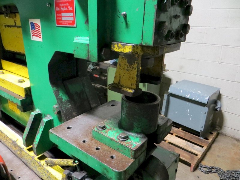 125 Ton Unihydro Hydraulic Ironworker Model P125-24