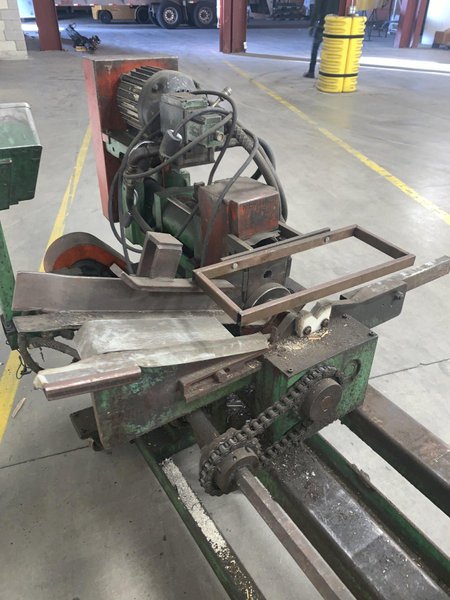 2" X 10' LEMONT MODEL 54557M DOUBLE END TUBE DE-DIMPLER: STOCK #11894