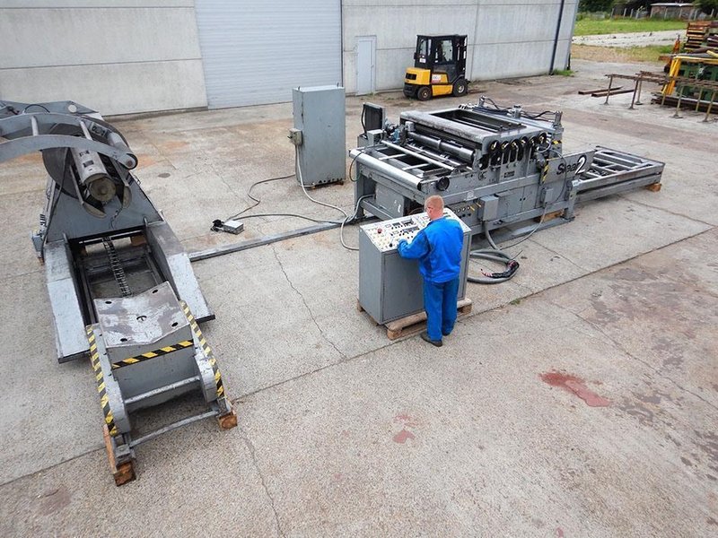 Iowa - Slitting &amp; cut to length 1600 x 3 x 12 ton CNC