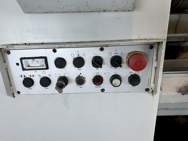 22" X 78" WEILER E50/2 CNC FLATBED LATHE. STOCK # 0103723