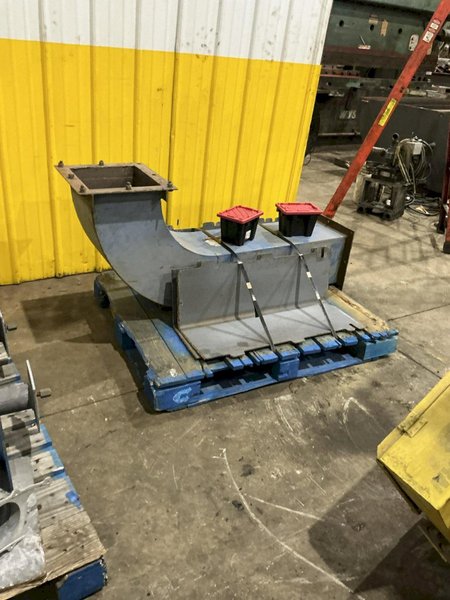 60" x 60" BCP MODEL #A4-9479 SPINNER HANGER SHOT BLAST MACHINE, NEW 1999: YOBRO #26149