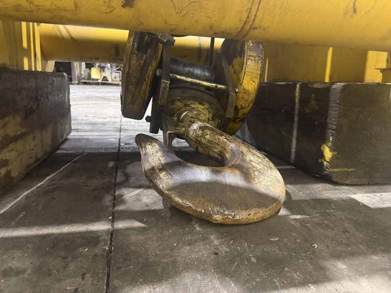 25 TON P&amp;H OVERHEAD BRIDGE CRANE HOIST, NEW 1998, 66" GAUGE: YOBRO #24847