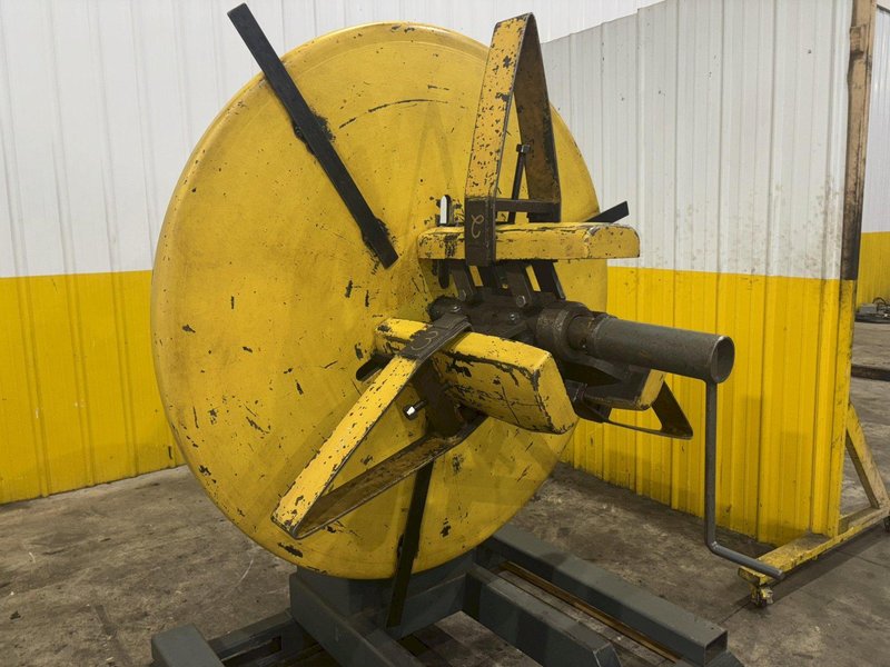 1,000 LBS X 20" AMERICAN STEEL LINE MODEL #60  PULL OFF COIL REEL UNCOILER: YOBRO #23895