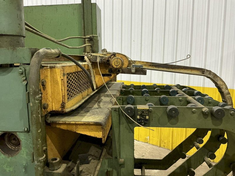 36" WIDE LITTELL VARIABLE SPEED FEEDER / TENSION STAND WITH ENTRY &amp; EXIT PINCH ROLLS: YOBRO #26036