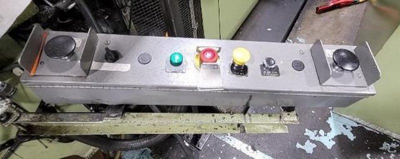 220 TON AIDA #NCI-200(2) PRESS LINE, COMPLETE WITH CWP SPACE-SAVER COIL FEED LINE: STOCK #22209