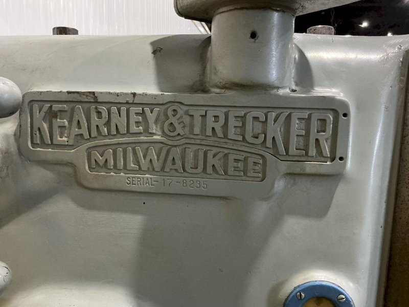 #210 KEARNEY &amp; TRECKER MODEL #210TF PLAIN HORIZONTAL MILL: YOBRO #25177