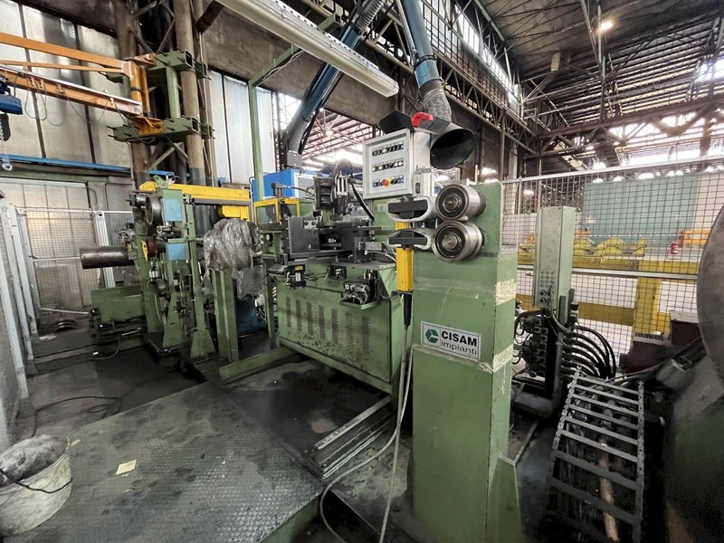 CISAM IMPIANTI TRAVERSE WINDING LINE