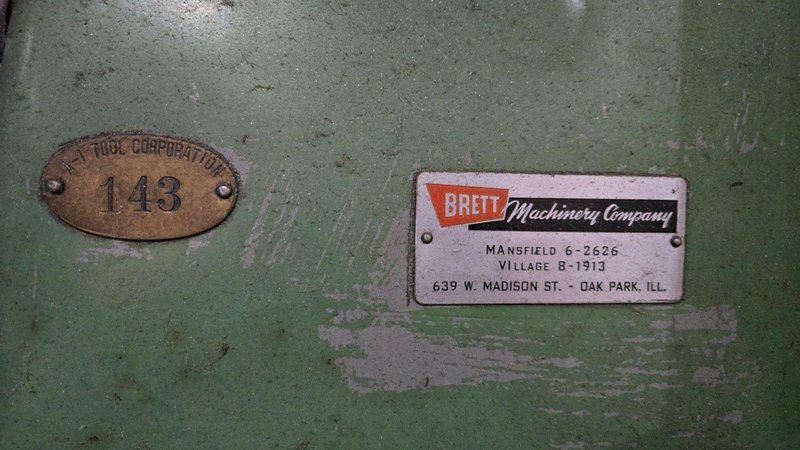 MOORE #3 JIG GRINDER USED