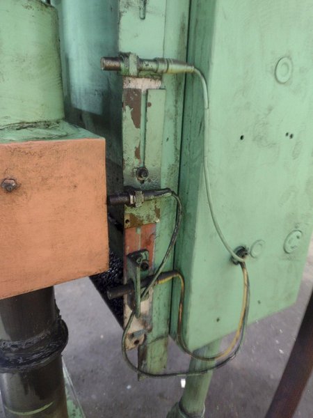 125 TON RODGERS MODEL MD125-2629A-WE 4-POST HYDRAULIC PRESS 18" STROKE: STOCK #11411