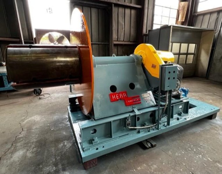 15000# X 28" HERR EQUIPMENT POWERED UNCOILER STOCK# 3452