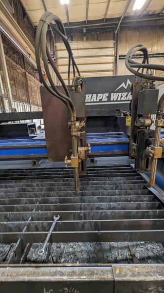 8' X 24' PINNACLE DSG SHAPEWIZARD OXYFUEL CUTTING SYSTEM(NEW IN 2015). STOCK #1005725