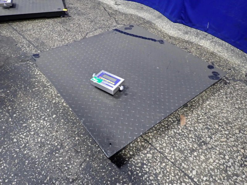 Industrial Scales  5000 Lbs / 48" X 48" Digital Floor Scale  - Lp760-4x4