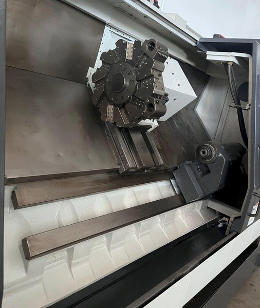 Samsung SL-35A/1500 CNC Turning Center – Long Bed Steady Rest Lathe