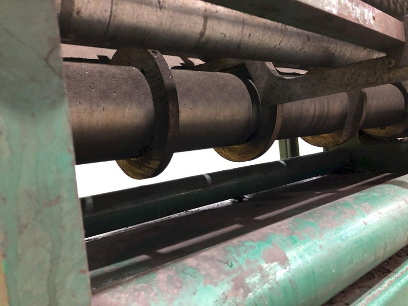 48" X 6" GARY POWERED SLITTING / SLITTER HEAD: STOCK #3816