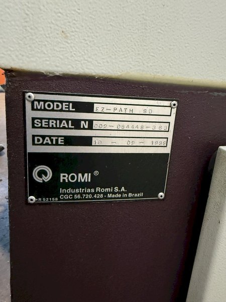 20" X 40" BRIDGEPORT ROMI EZ-PATH SD CNC LATHE. STOCK # 0550625