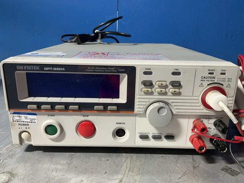 Gw Instek  Gpt-9804  4-in1 Hi-pot Tester  - Gpt-9804
