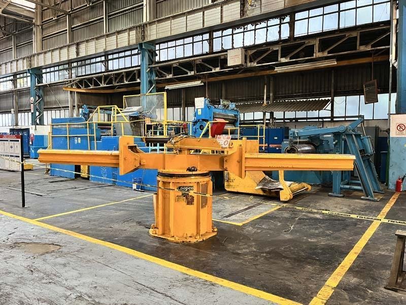 63" x 6.5" LOOPCO SLITTING LINE (14529)