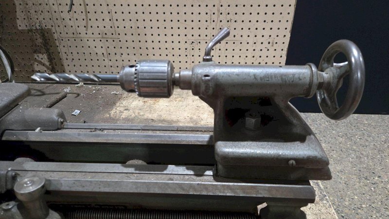 SOUTH BEND CL644Z BENCH LATHE WITH TABLE 3 1/2 BED LENGTH USED