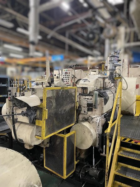 National Model 750 High Speed Double Stroke Roller Header