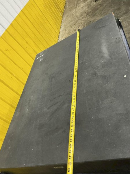 3' X 4' X 6" THICK BLACK GRANITE PRECISION INSPECTION TABLE: YOBRO #26196