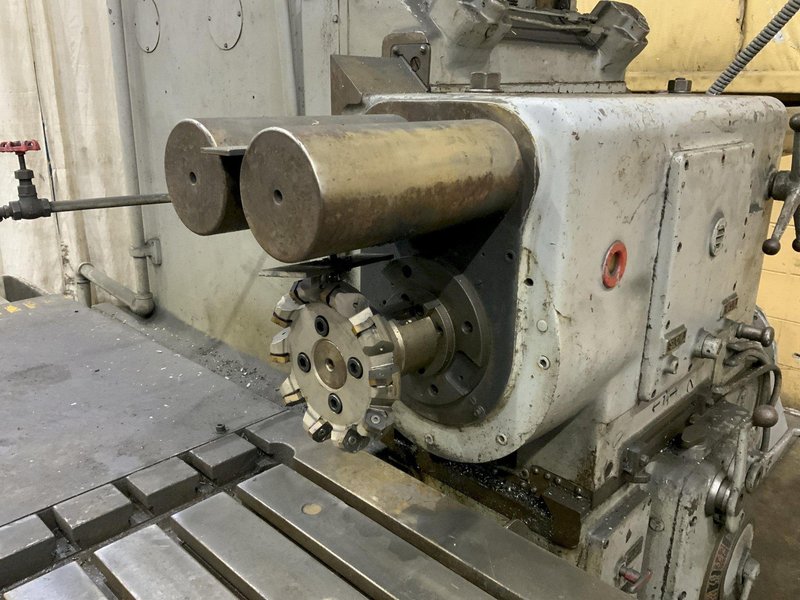 KEARNEY &amp; TRECKER MODEL 2408 SIMPLEX HORIZONTAL MILL: STOCK #80854