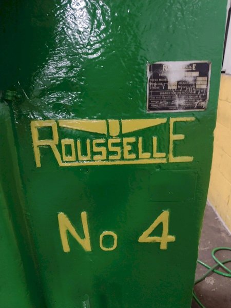 40 TON ROUSSELLE MODEL 4 OBI PRESS, 2" STROKE: STOCK #14319