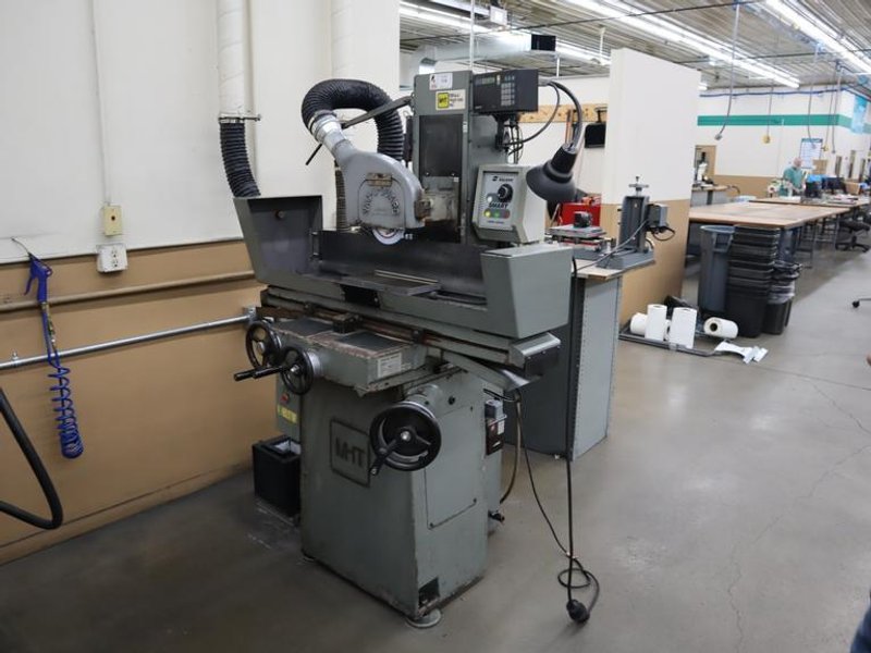 Mitsui High-Tech MSG-200MH Hand Feed Surface Grinder, 6"x12" ElectroMagnetic Chuck, Sony 1-Axis DRO, Vac-U-Guard, Coolant- Auction Item