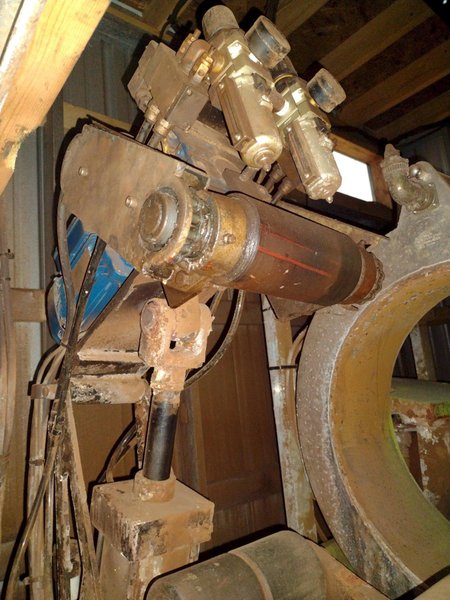 16" OIL PATCH TECHNOLOGIES (OPT)  (NEW 2015) MODEL #TDS-150 MAGNETIC PARTICLE INSPECTION MACHINE SYSTEM, FOR  DOWN HOLE PIPE &amp; TUBE: STOCK #19389