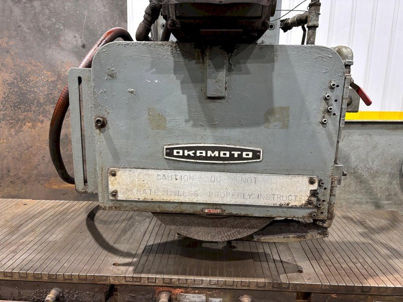 20" X 80" OKAMOTO MODEL #PSG 205 3 AXIS HORIZONTAL PRECISION SURFACE GRINDER: YOBRO #24516