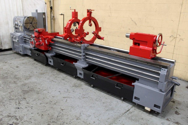 24" X 164" DAINICHI GAP BED ENGINE LATHE: STOCK # 73049