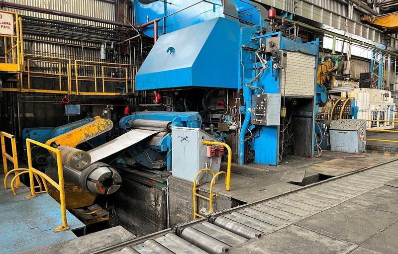 14” X 30” X 43.3” SPIDEM 4 HIGH ROLLING MILL (14532)