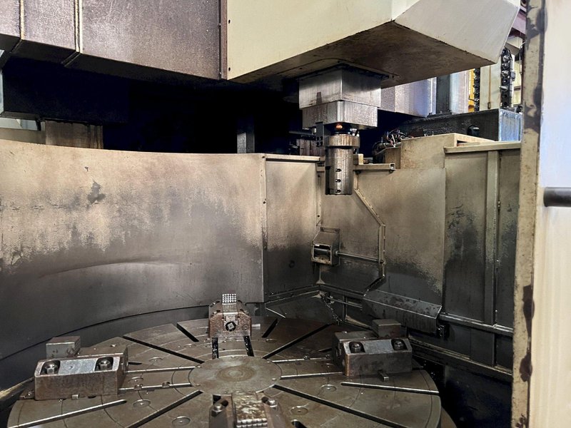USED, 49" YOU JI MODEL YV-1200ATC CNC Vertical Lathe
