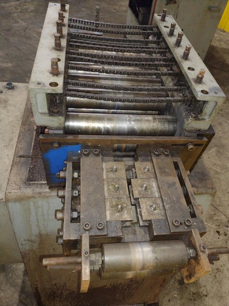 12" X .125" PA INDUSTRIES MODEL #SS127S 7 ROLL POWERED COIL STRIP STRAIGHTENER: YOBRO #24885