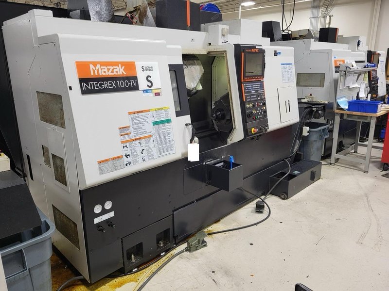 Mazak Integrex 100-4 S Cnc Multi-Tasking Turning Center, 2007