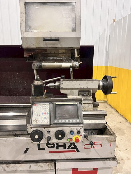 21" X 80" HARRISON ALPHA 550 CNC &amp; MANUAL COMBINATION LATHE: STOCK #21111
