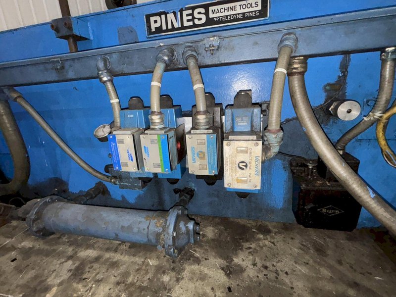 1.25" PINES MODEL #1-1/4 HIGH SPEED  ROTARY HYDRAULIC BAR, TUBE &amp; PIPE BENDER, DIAL A BEND V CONTROL: STOCK #22683