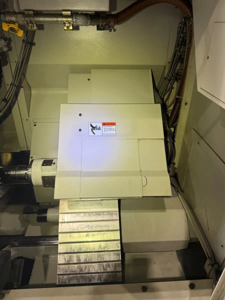 USED NOMURA .787" X 7.87" AUTOMATIC SWISS TYPE CNC LATHE MODEL NN-20UBB