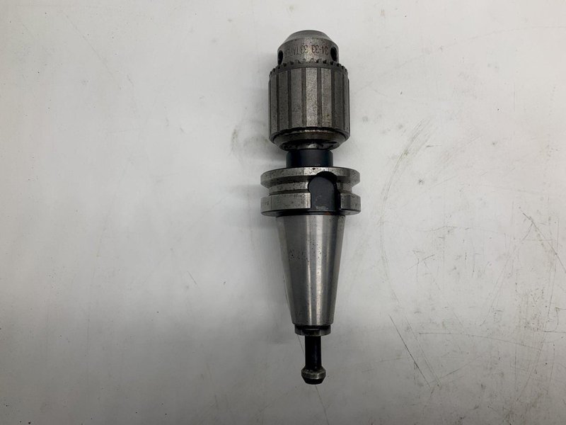 LYNDEX B4003-0003 BT40 JACOBS TAPER HOLDER with JACOBS 34-33 TAPER STOCK #15676
