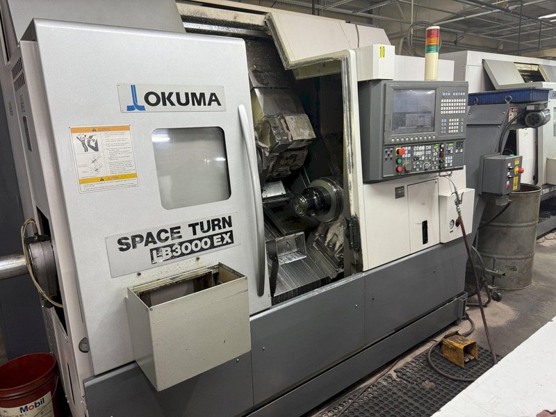 Used 2010 Okuma LB3000EX-MYW/450 CNC Lathe For Sale