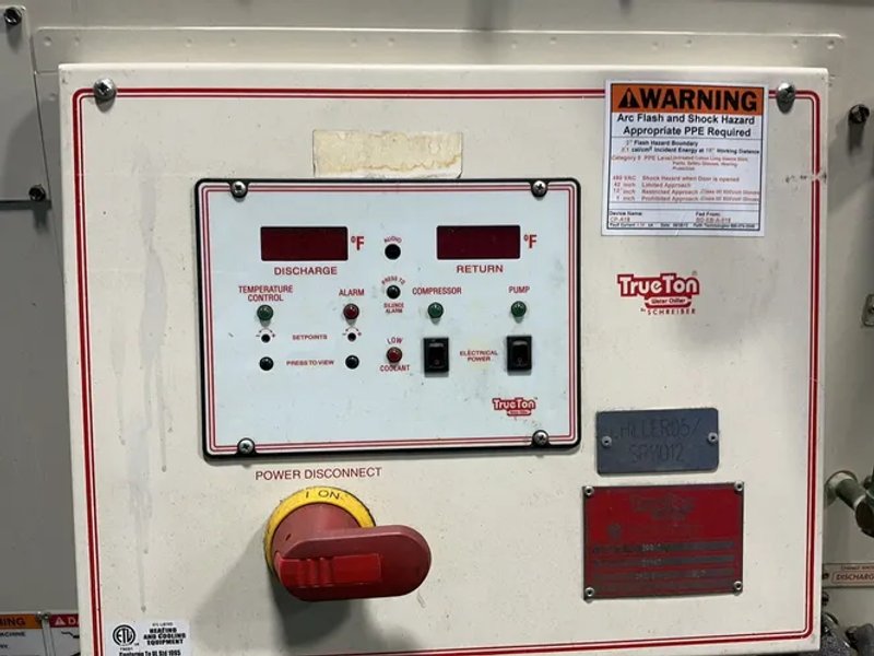 Trueton  3/-/460 Water Chiller  - 200ac