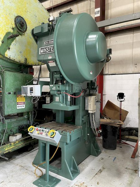 75 ton Minster Press Model #7D-SS - Used OBS Geared Press For Sale, REBUILT 2023!