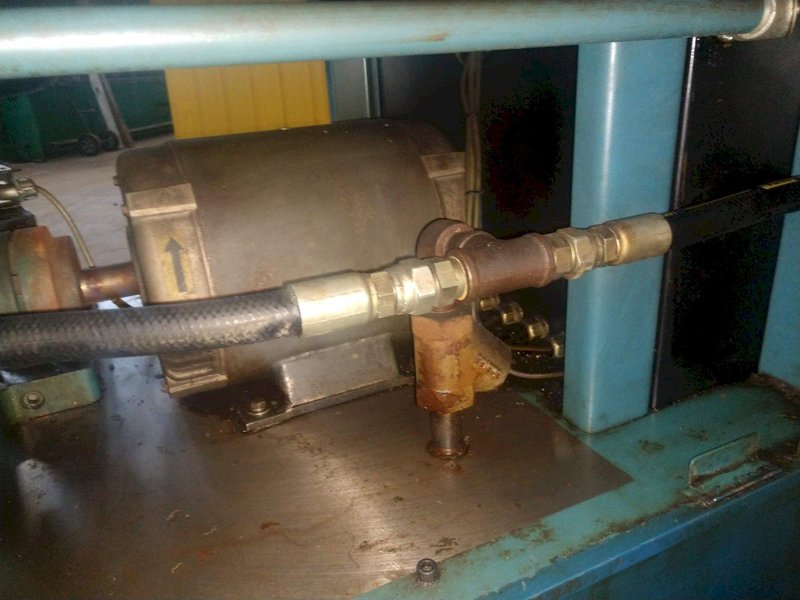 3" EAGLE MODEL #IO 2000 I/O HYDRAULIC  END FORMING MACHINE: STOCK #14108